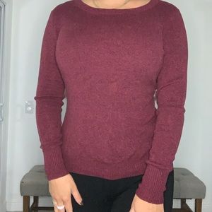 Dark Red Express Sweater- Size Medium